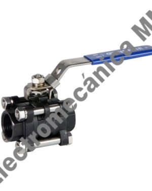 Válvula Esférica 3 Piezas Paso Total Esfera y Eje Inox.1/4” – Genebre – Articulo 2034