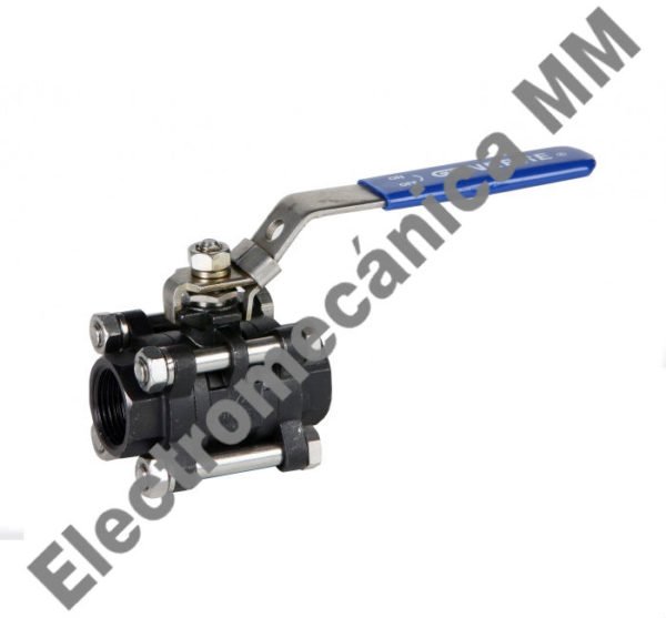 Válvula Esférica 3 Piezas Paso Total Esfera y Eje Inox.1/2” – Genebre – Articulo 2034