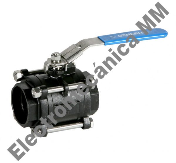 Válvula Esférica 3 Piezas Paso Total Esfera y Eje Inox.1/2” – Genebre – Articulo 2034S