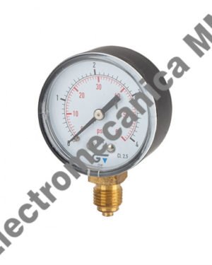Manómetro Ø 53. Salida Inferior, Rosca Bsp 0 – 2.5 – Genebre – Articulo 3820
