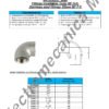 Codo 90º H-H Inoxidable 4″- Genebre – Artículo 0090