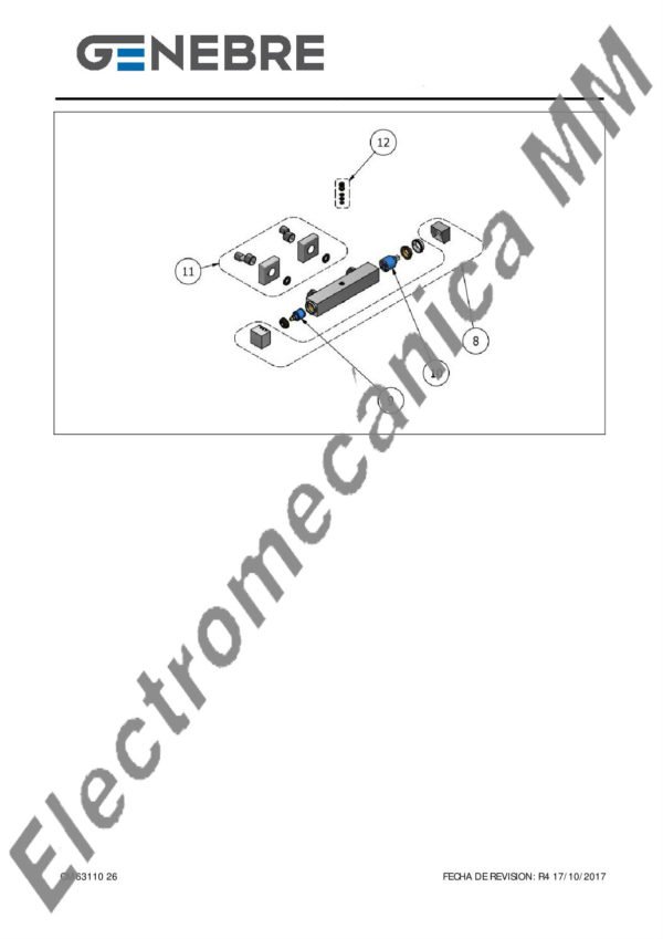 Columna Monocomando Extensible Con Kit – Genebre – Artículo CM63110 26