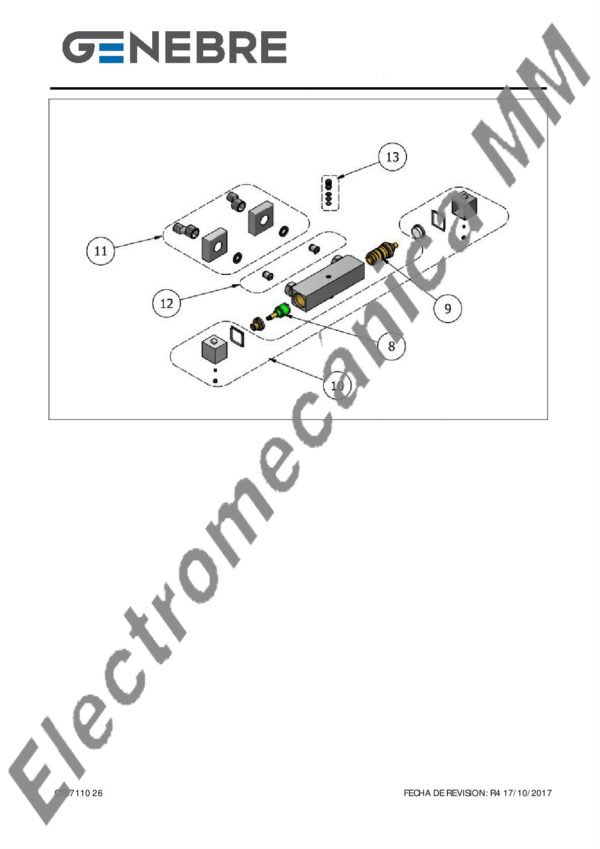 Columna Termostática Extensible Con Kit – Genebre – Artículo CT67110 26
