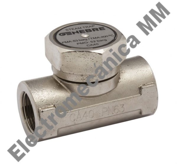 Trampa Termodinámica sin Filtro 1/2″ – Genebre – Artículo 2284
