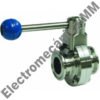 Válvula Mariposa Extremos Clamp Inoxidable 2 1/2″ – Genebre – Artículo 2940