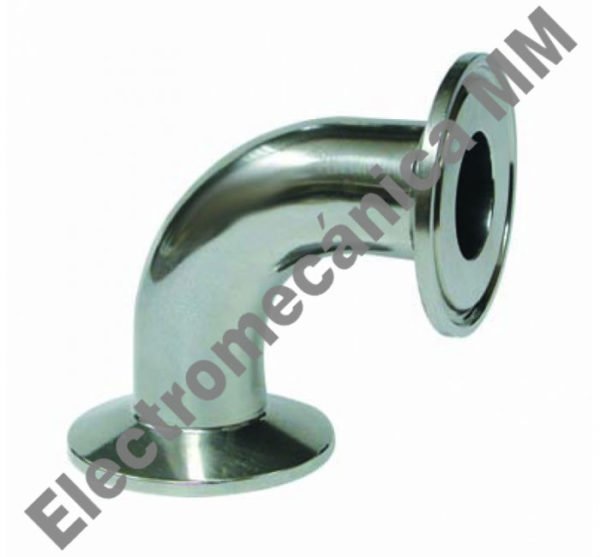 Codo 90º Clamp Inoxidable 3” – Genebre – Artículo 2983